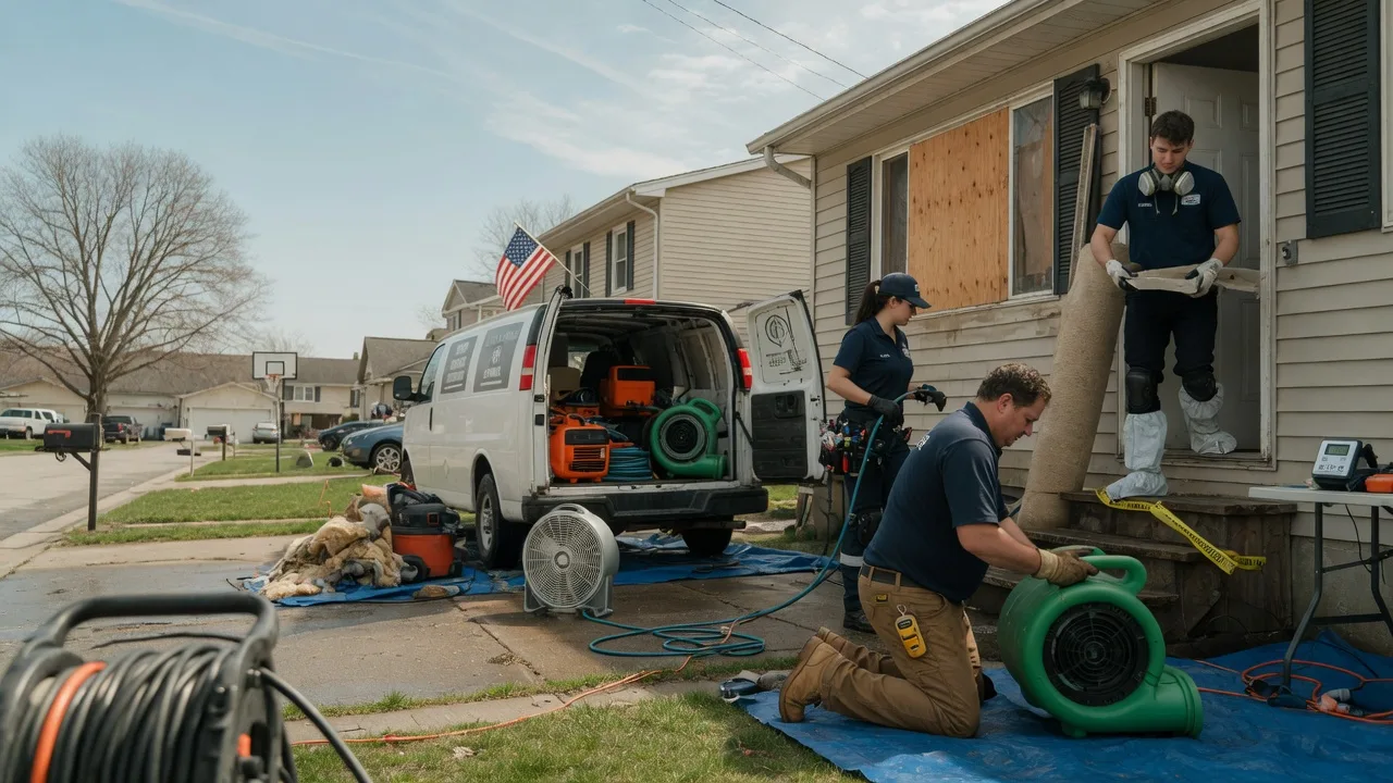 Water Damage Restoration in Durant, MS near me